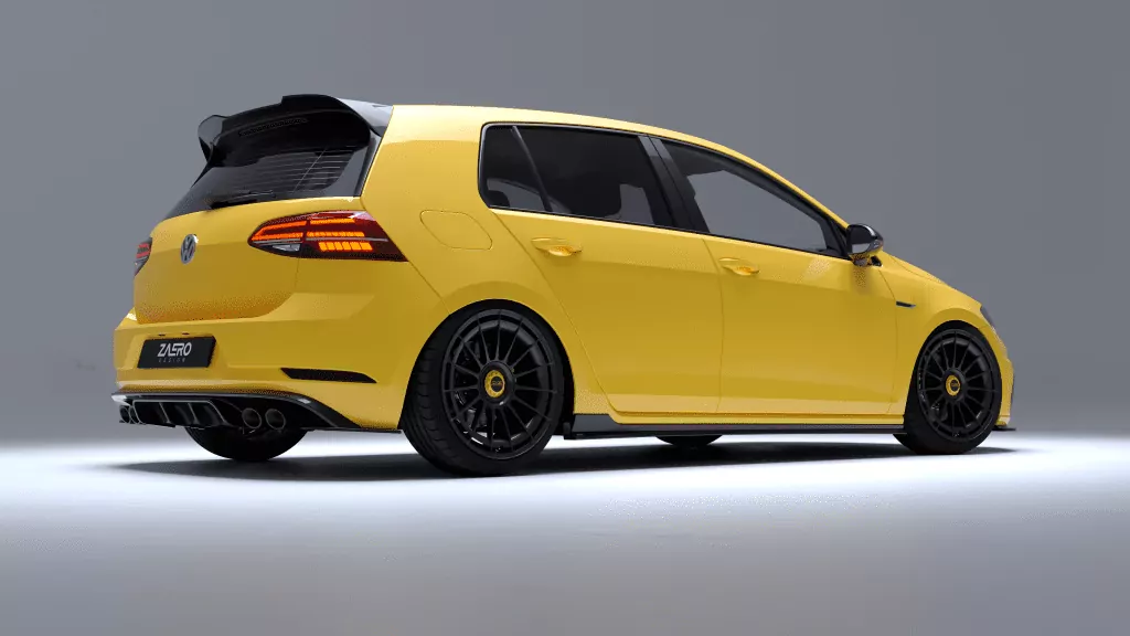 EVO-1 Diffusor für VW Golf 7 R (Facelift)