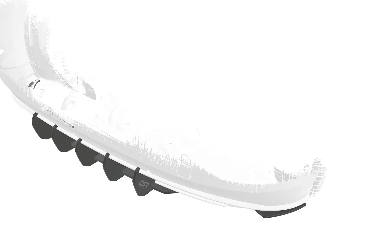 Racing Diffusor / Heckansatz für VW Polo 6 2G (Typ AW) R-Line HA317