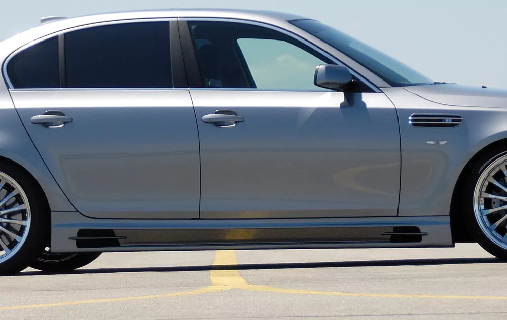 Rieger Seitenschweller für BMW 5er E60 - Lim. 08- (ab Facelift) carbon optik
