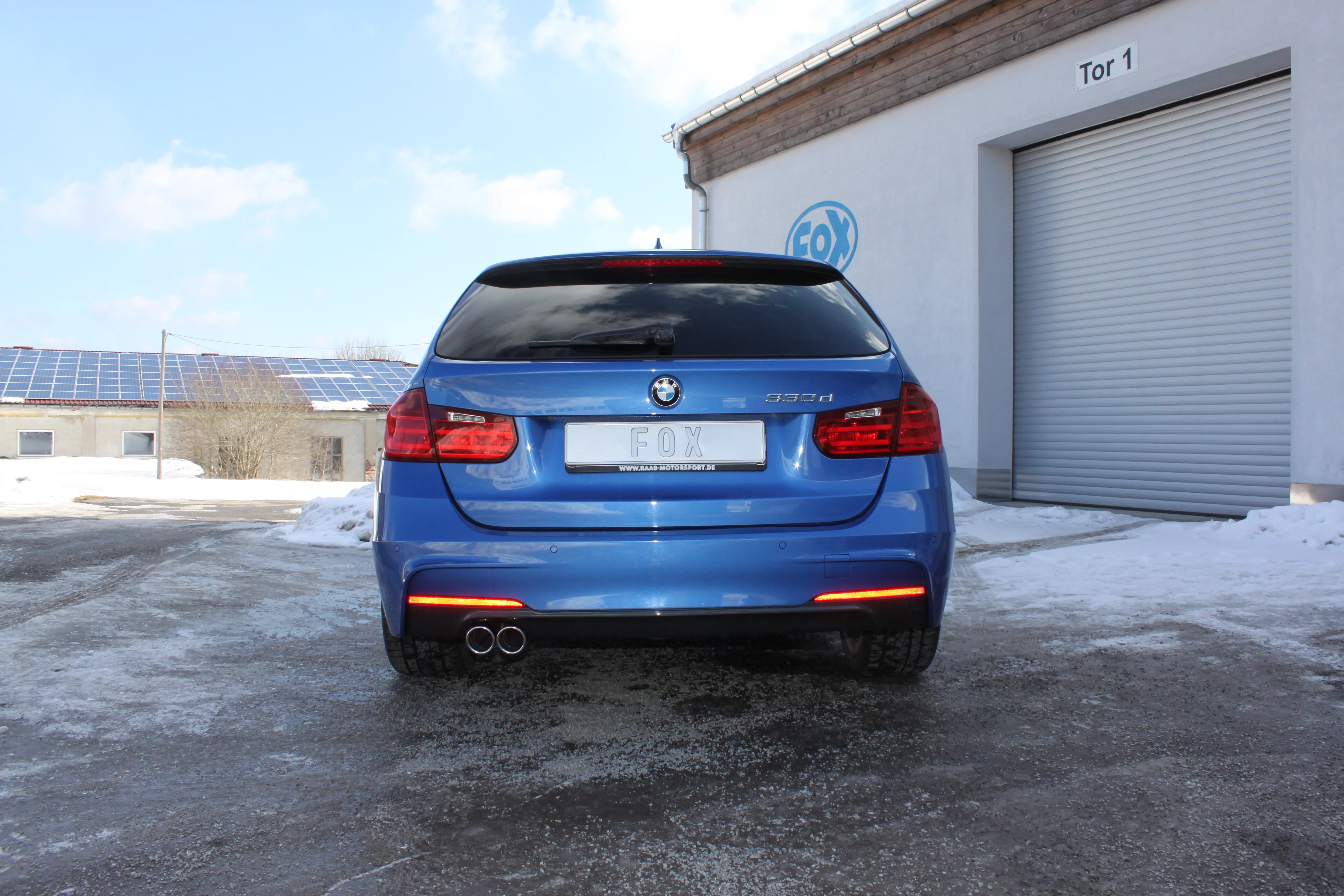 Audi A6 4G - 2,0l TFSI + 2,8l FSI Endschalldämpfer rechts/links zweiflutig - 2x90 Typ 13 rechts/links