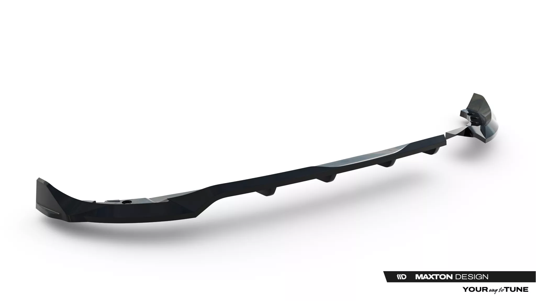 Mittlerer Cup Diffusor DTM Look Heck Ansatz Für Opel Corsa F Facelift (Mk6 Facelift) 