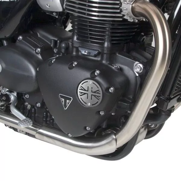 Barracuda Motordeckel-Deckel Triumph Street Twin 2016- silber