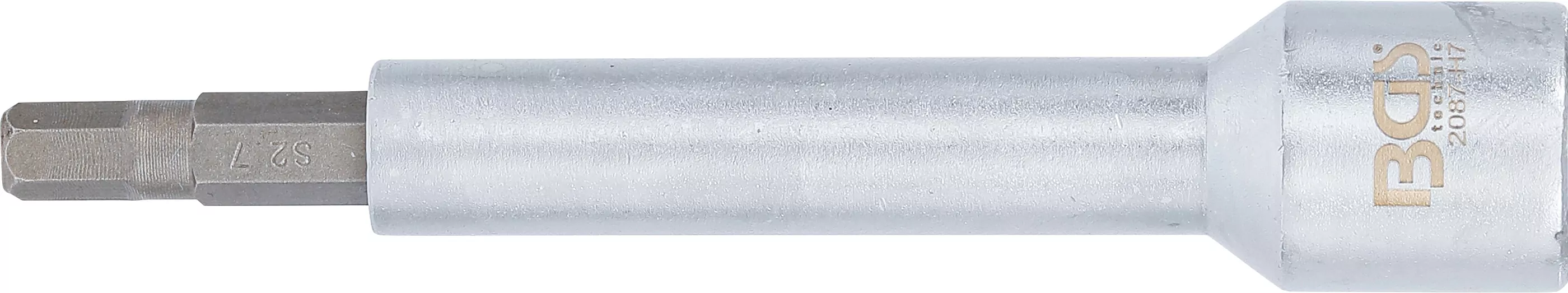 Bit-Einsatz | Antrieb Innenvierkant 12,5 mm (1/2") | Innensechskant 7 mm