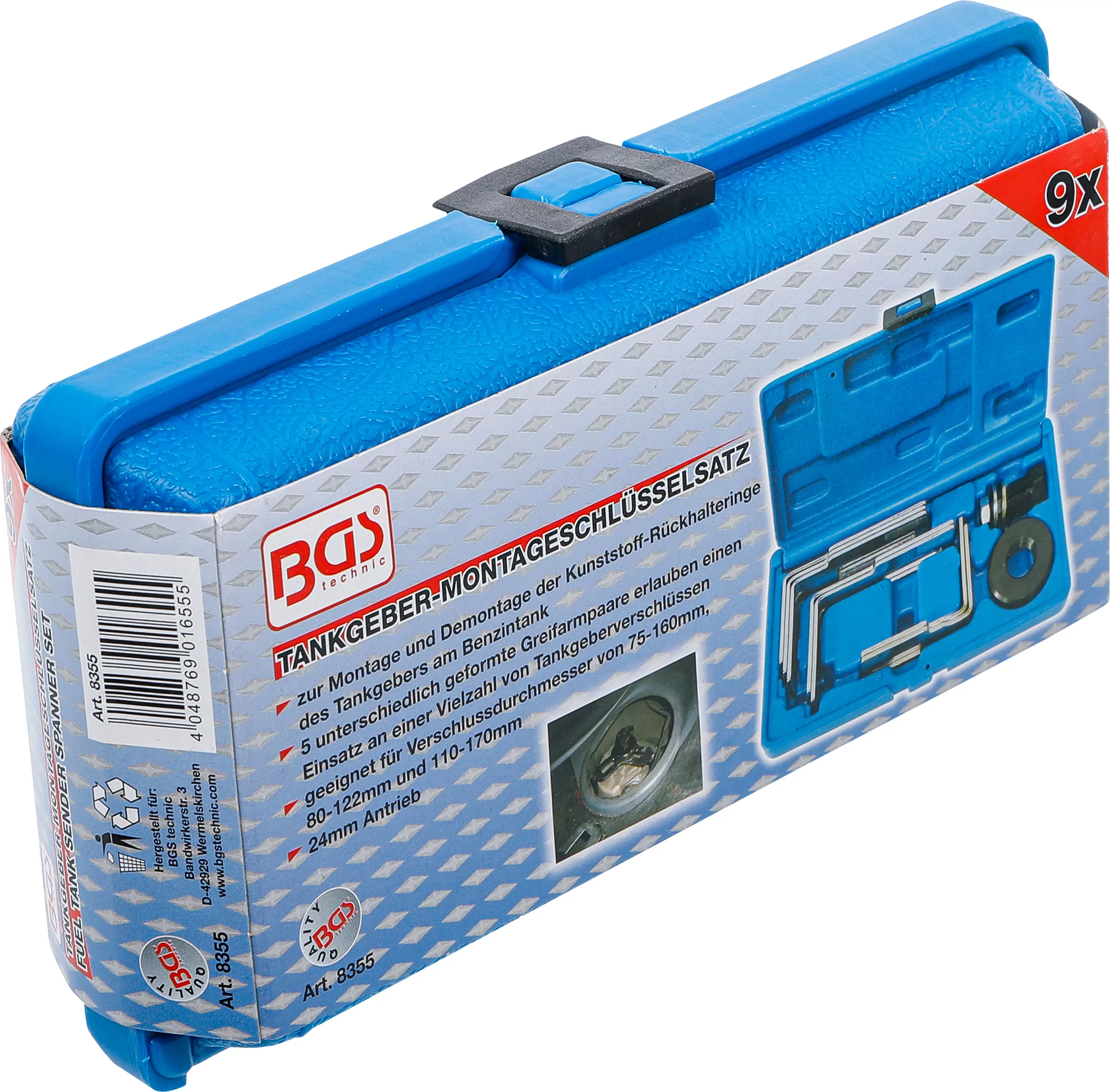 Schlüssel-Satz für Tankgeber