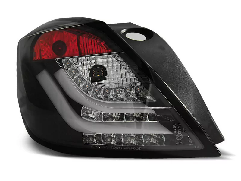 Opel Astra H 03.04-09 3d Black Led