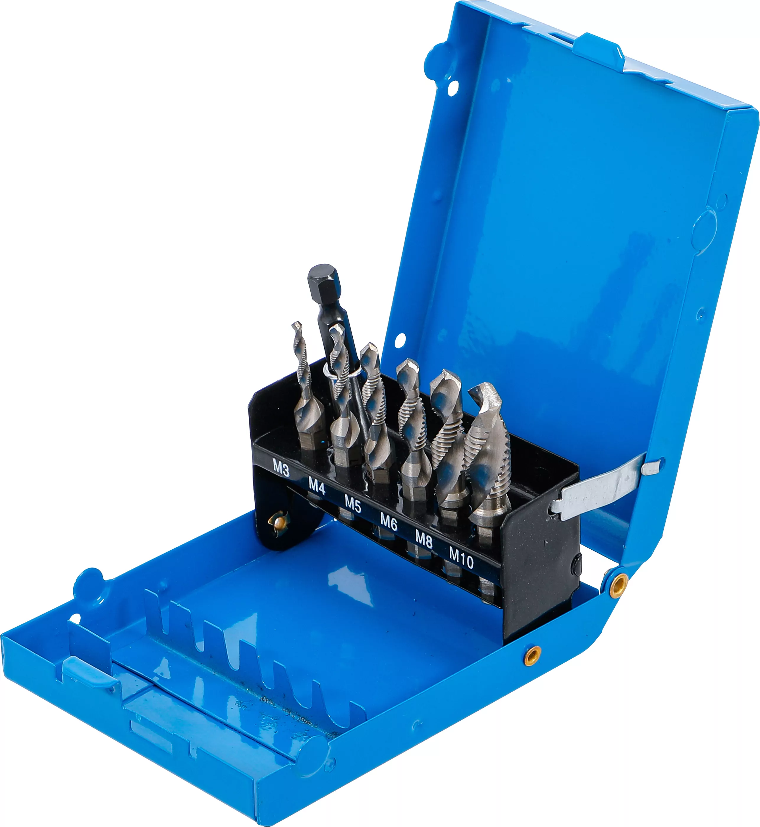 Bohrer-/ Gewindeschneider-Satz | HSS-G | 7-tlg.