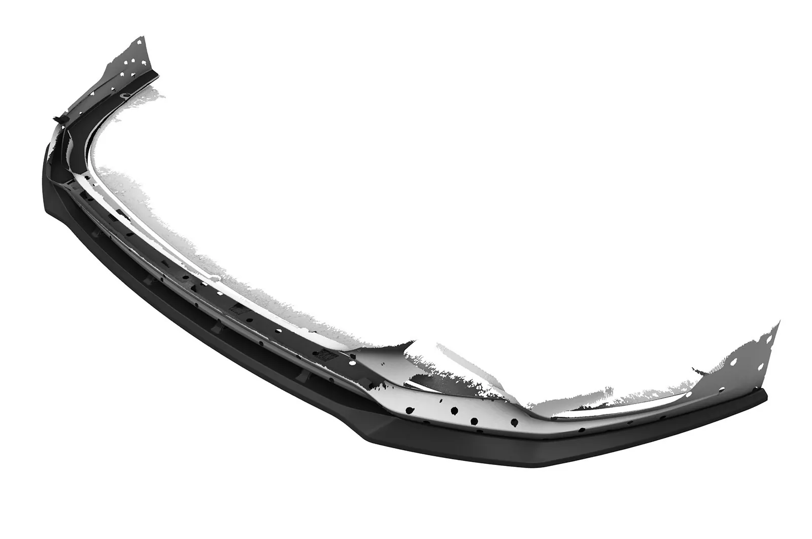 Cup-Spoilerlippe mit ABE für Kia Optima (JF) GT/GT-Line CSL469-M Carbon Look (matt)