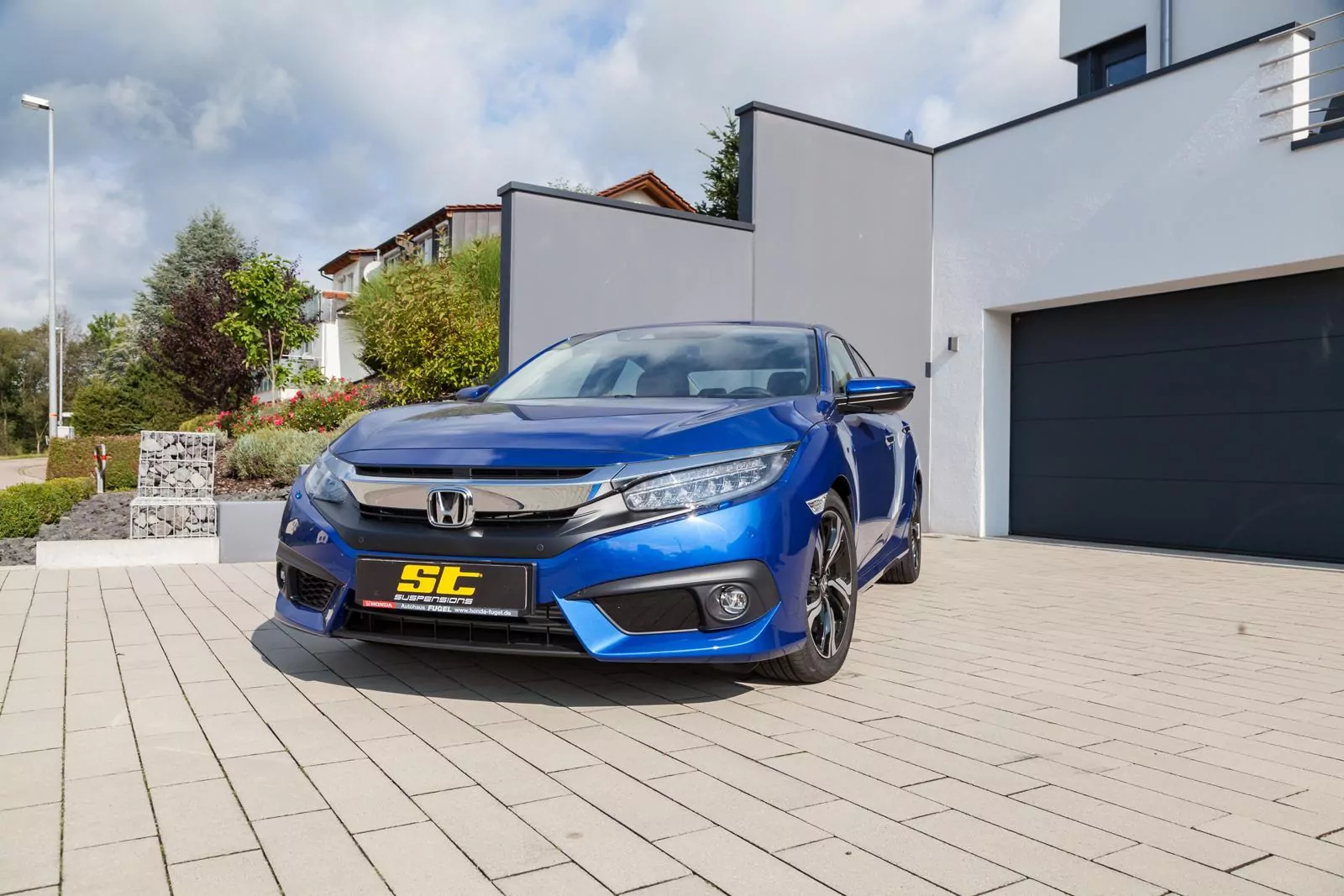 ST Gewindefahrwerk ST X  (mit fester Kennung) HONDA CIVIC X Stufenheck (FC, FK) 09/2015-