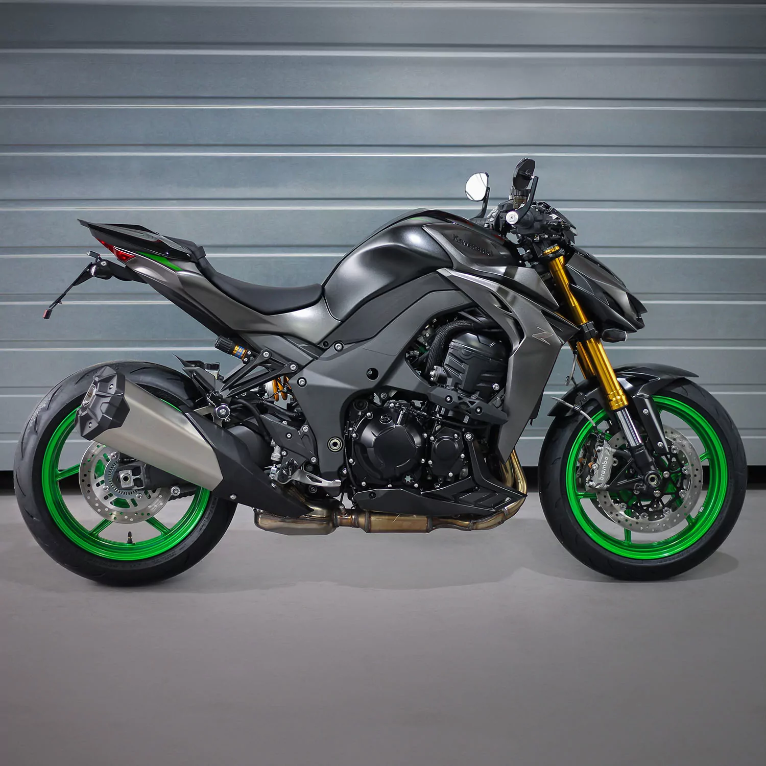 MG Biketec Kennzeichenhalter für Kawasaki Z 1100 / SE ab 2026