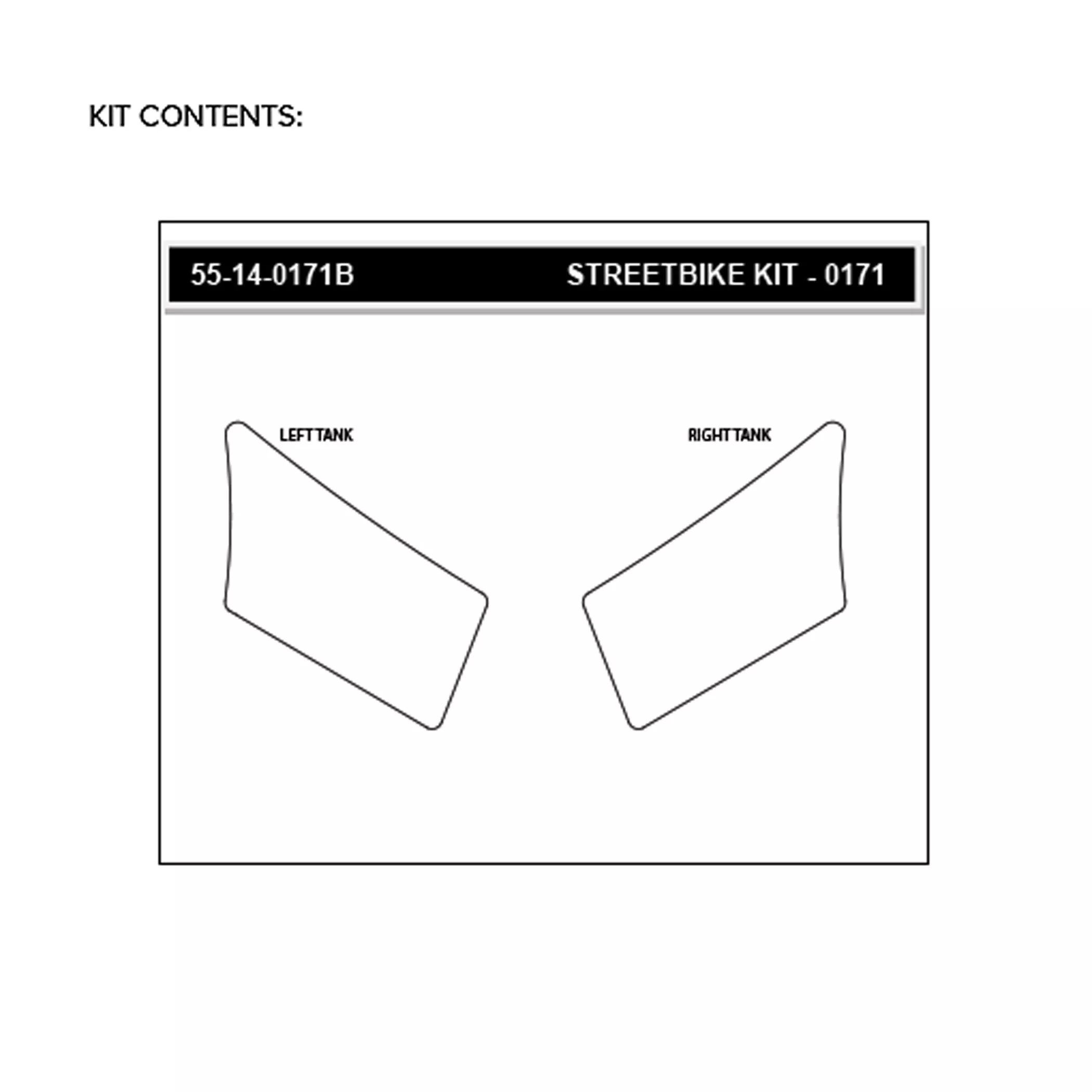 Stompgrip Traction Pad Icon für Zero DS / DSR 13-20 Schwarz