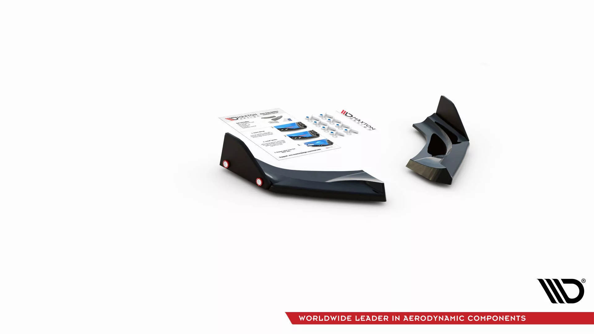 Heck Ansatz Flaps Diffusor +Flaps Für V.1 Hyundai I30 N Hatchback Mk3 Facelift