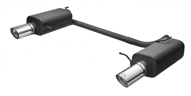 Ulter Sportauspuff für Honda Accord VII COMBI 2002-2008 - 2 Duplex Endrohre Rund Ø80