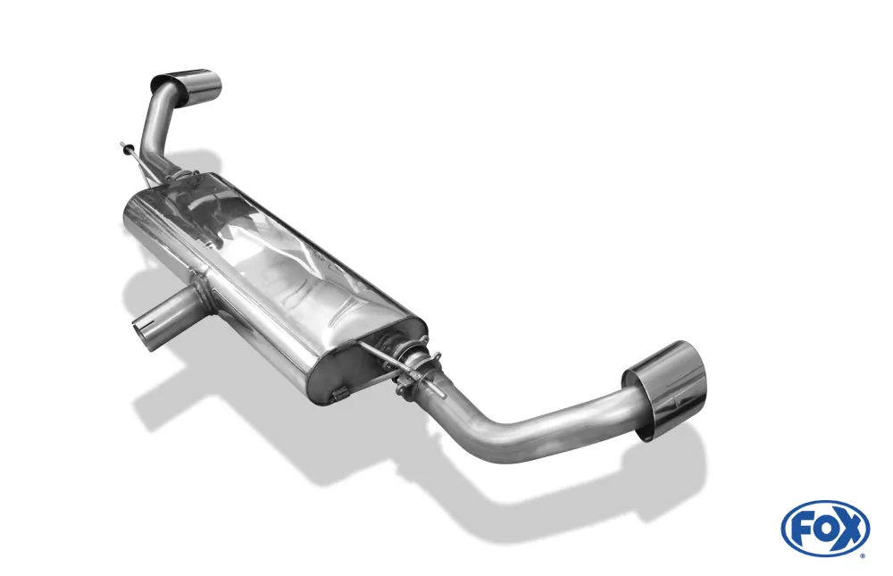 BMW X6  Endschalldämpfer quer Ausgang rechts/links - 115x85 Typ 38 rechts/links