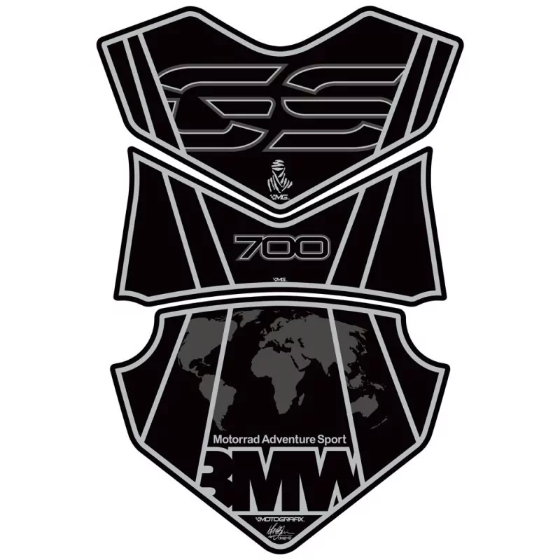 BMW F 700 GS 2013- Motografix 3D Gel Tank Pad Protector TB024K