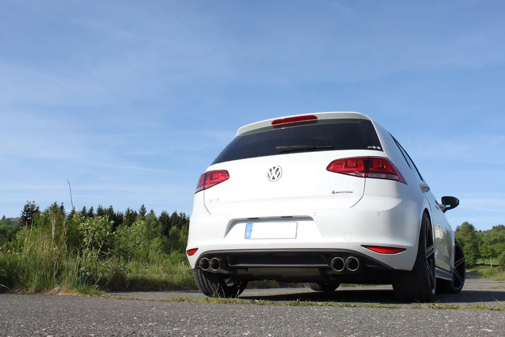 VW Golf VII 4-Motion  Endschalldämpfer quer Ausgang rechts/links - 2x80 Typ 25 rechts/links