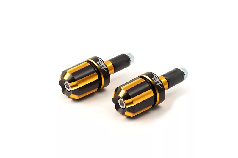 LSL Dual Dise Bar Ends Black/Gold
