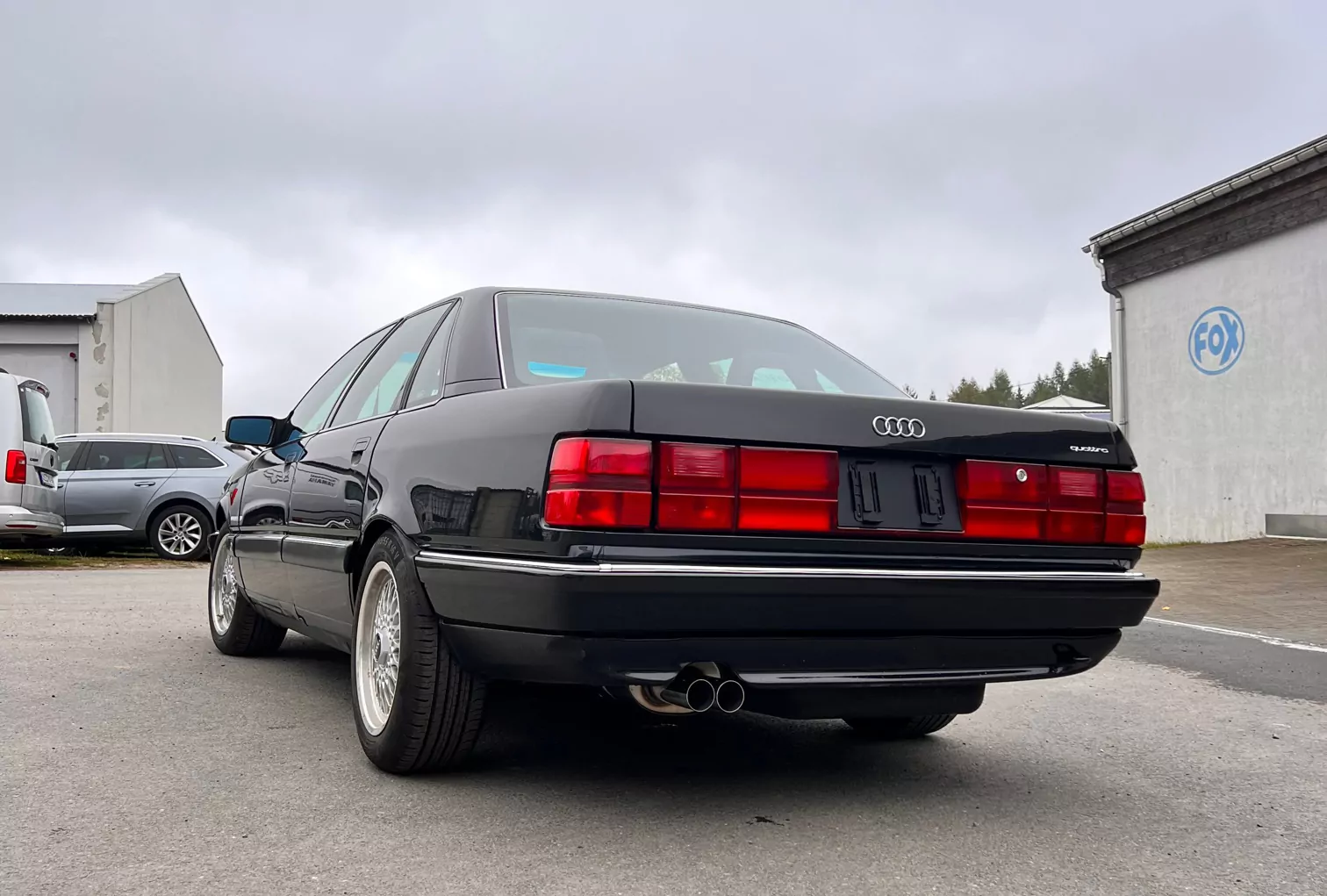 Audi 100 quattro Typ C3/ Audi 200 Typ 44Q  Endschalldämpfer - 2x63 Typ 10