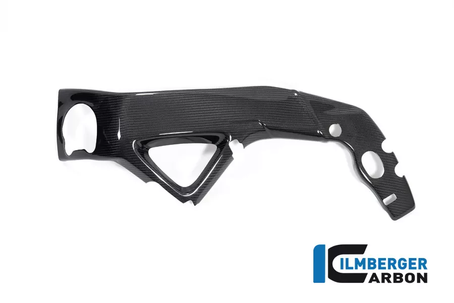 Ilmberger Carbon Rahmenabdeckung links glanz für Aprilia Tuono V4 2021-