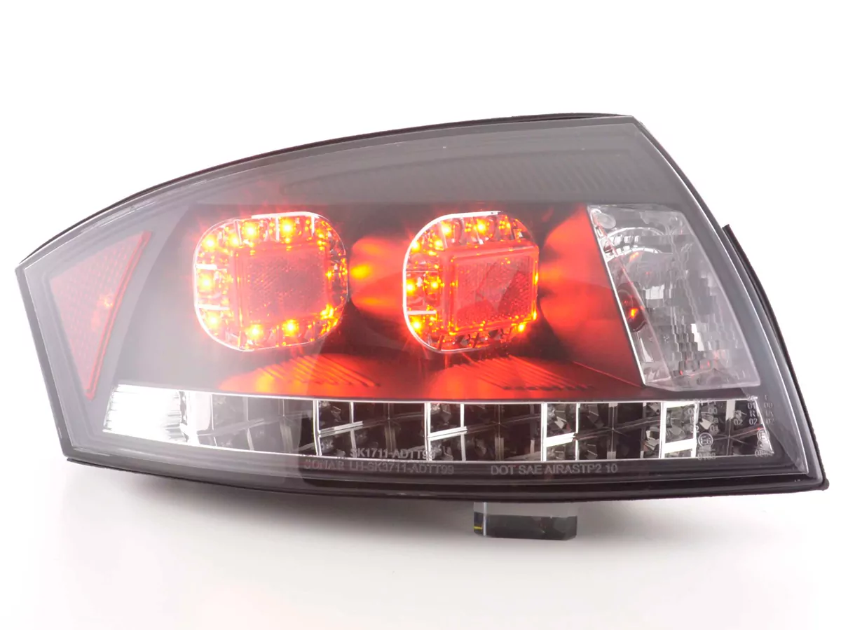 LED Rückleuchten Set Audi TT Typ 8N Bj. 99-06 schwarz