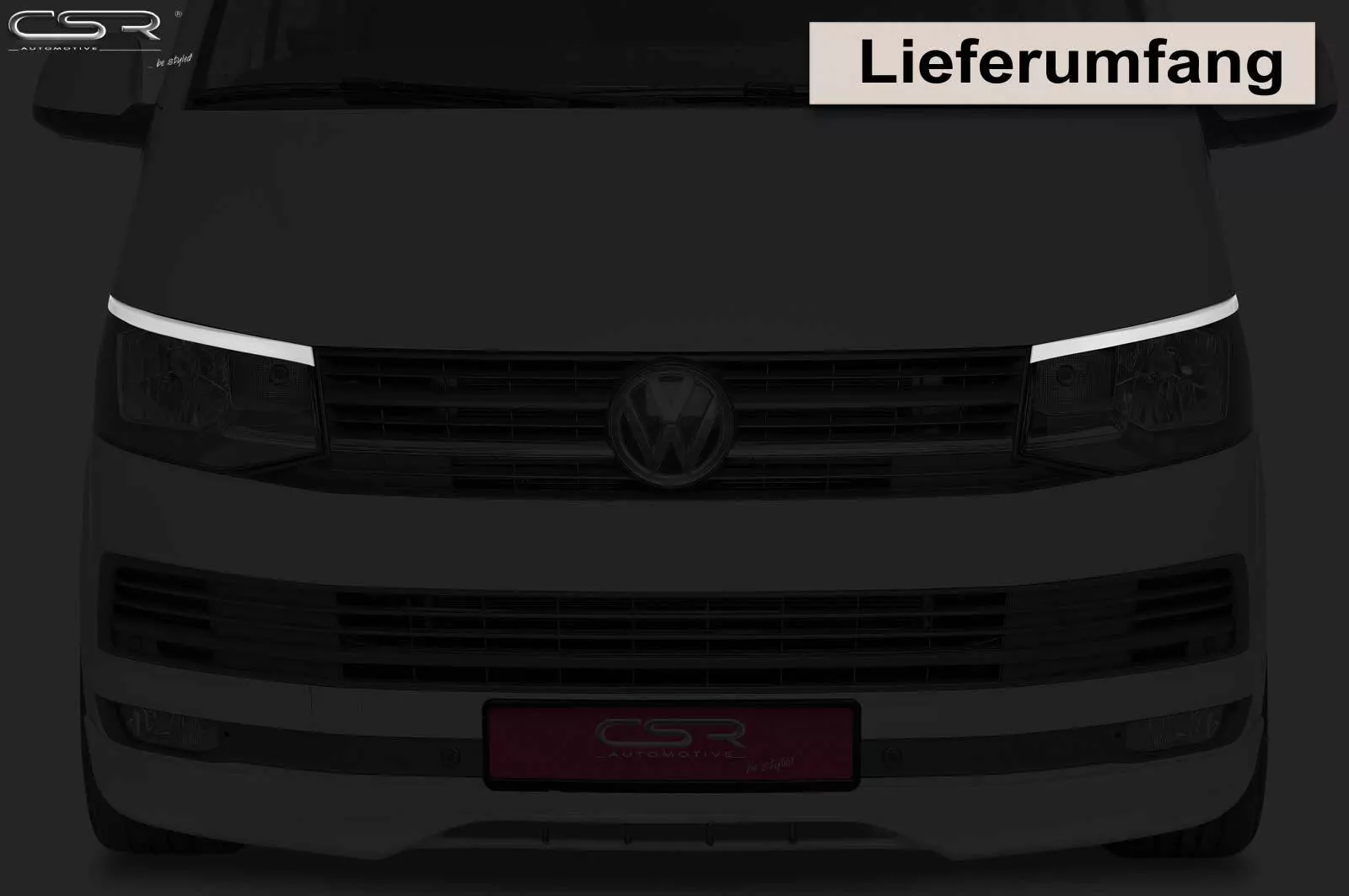 Scheinwerferblenden für VW T6 Bus SB250