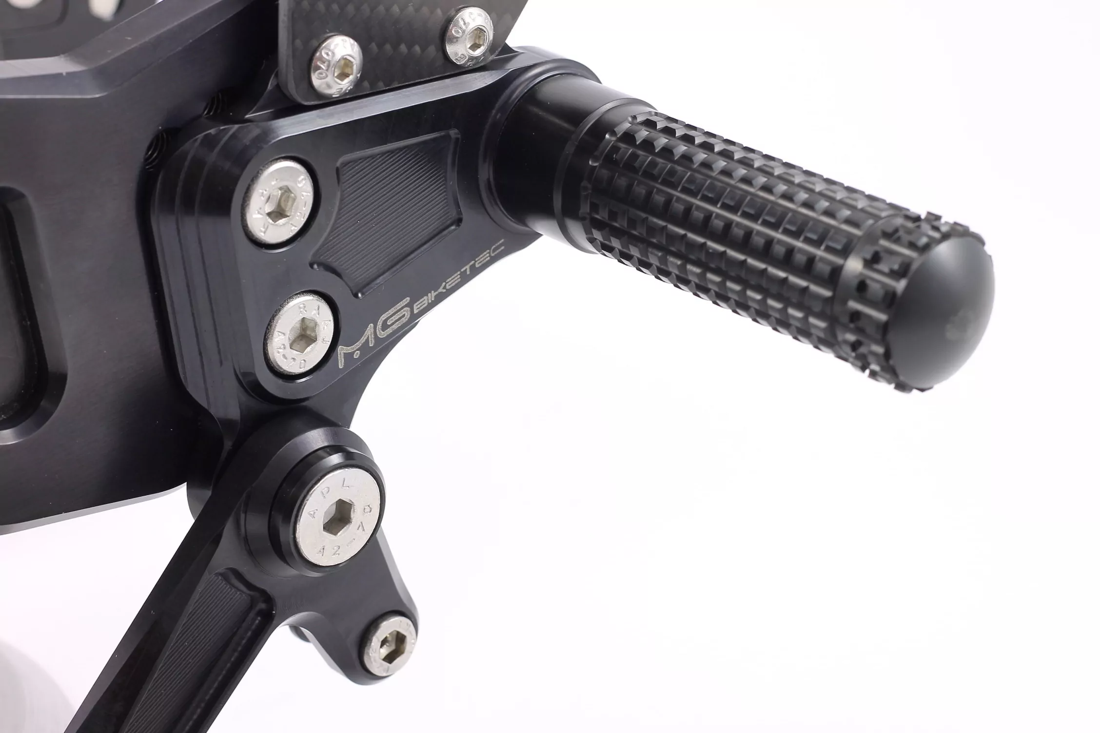 MG Biketec Sportfussrastenanlage / Rastenanlage / Fußrastenanlage mit ABE, gültig in D - A - CH für KTM 1190 RC8 ab 2008