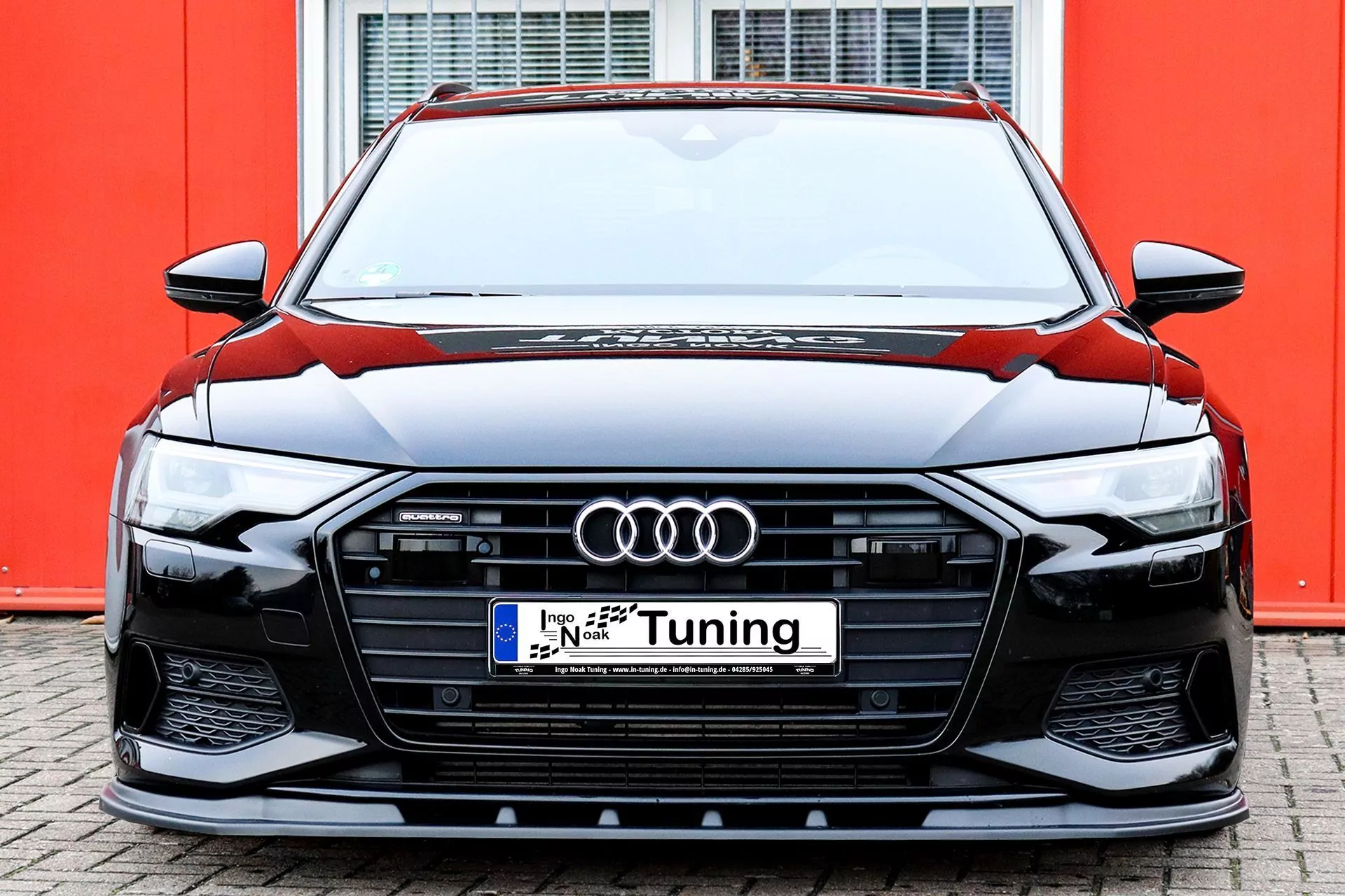 Cup Frontspoilerlippe für Audi A6 4K C8 ab Bj. 2018-2023