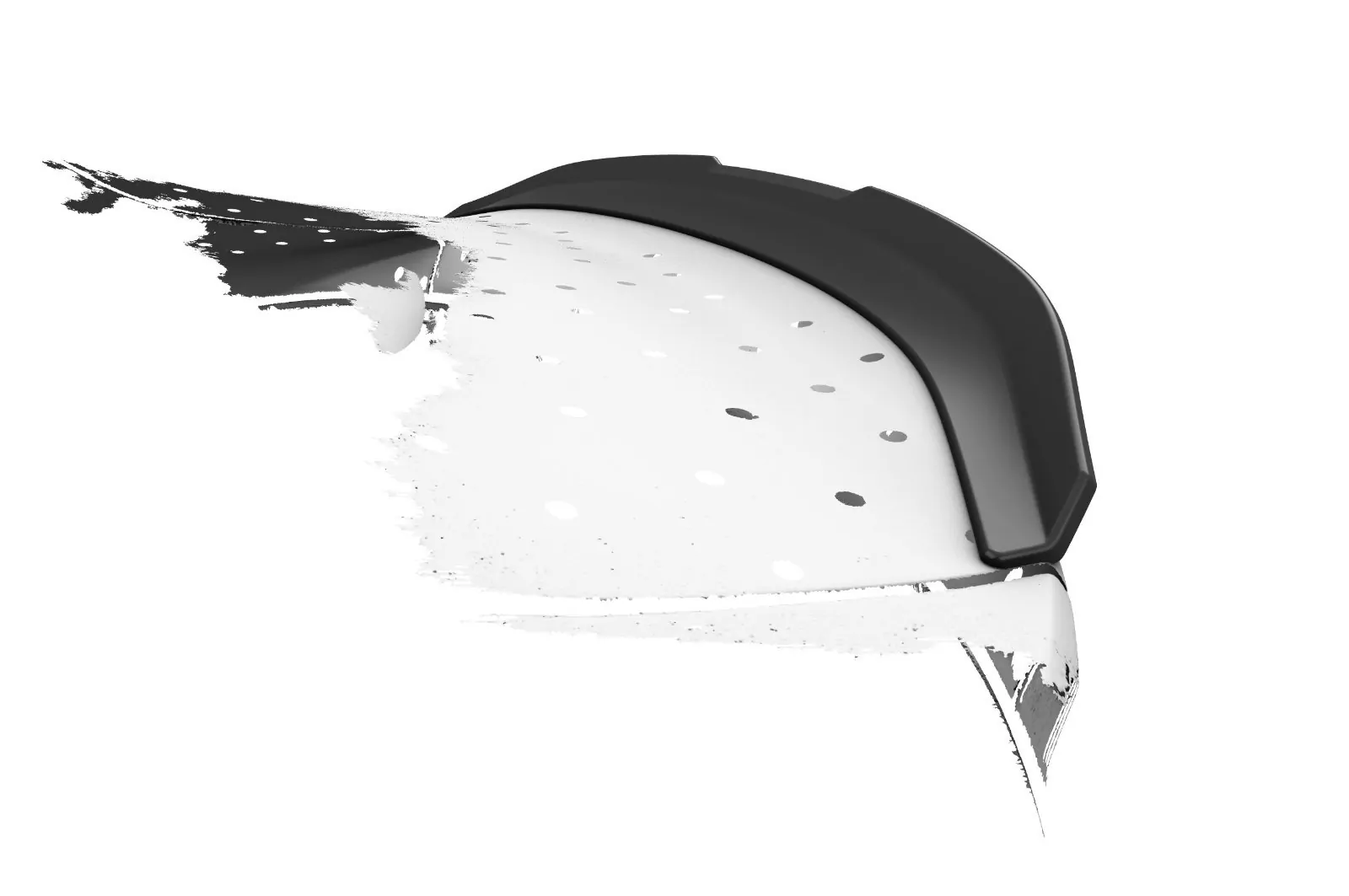 Heckflügel mit ABE für Aston Martin Vantage V8 / V12 HF764-M Carbon Look (matt)