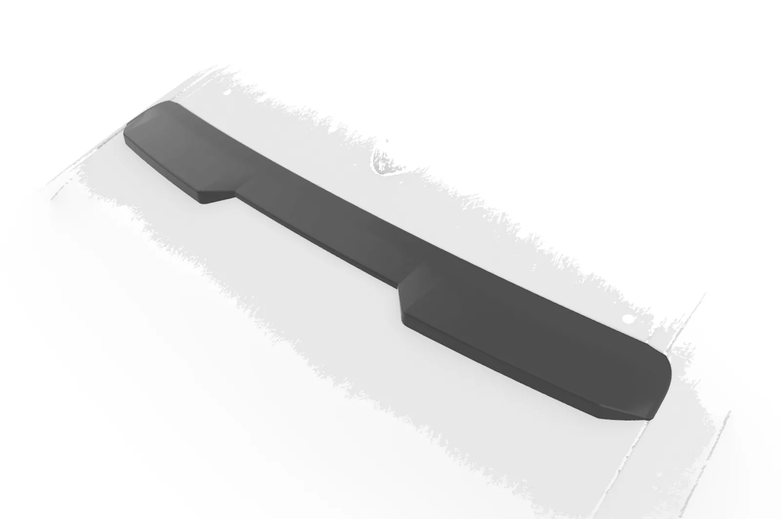 Heckscheibenblende für BMW 2er F44 Gran Coupe HSB096 Schwarz Strukturiert