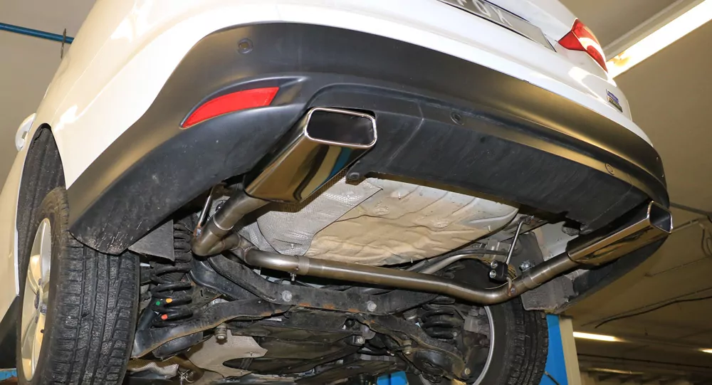 Ford Focus III Ecoboost - Turnier/ Kombi  Endschalldämpfer Ausgang rechts/links - 145x65 Typ 59 rechts/links