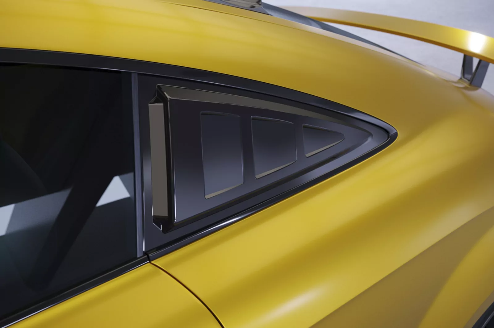 Seitenscheibenblenden für Audi TT (8J) Coupe SSB006 Schwarz Strukturiert