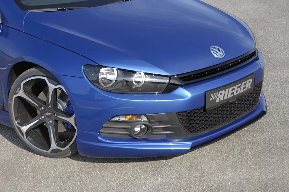 Rieger Spoilerlippe für VW Scirocco 3 (13) - 2-tür. 08.08-04.14 (bis Facelift) carbon optik