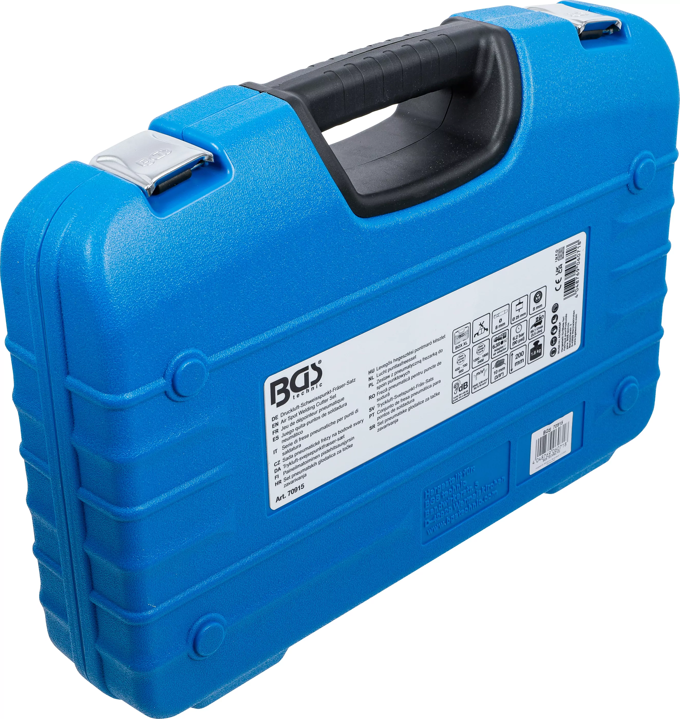 Druckluft-Schweisspunkt-Fräser-Satz