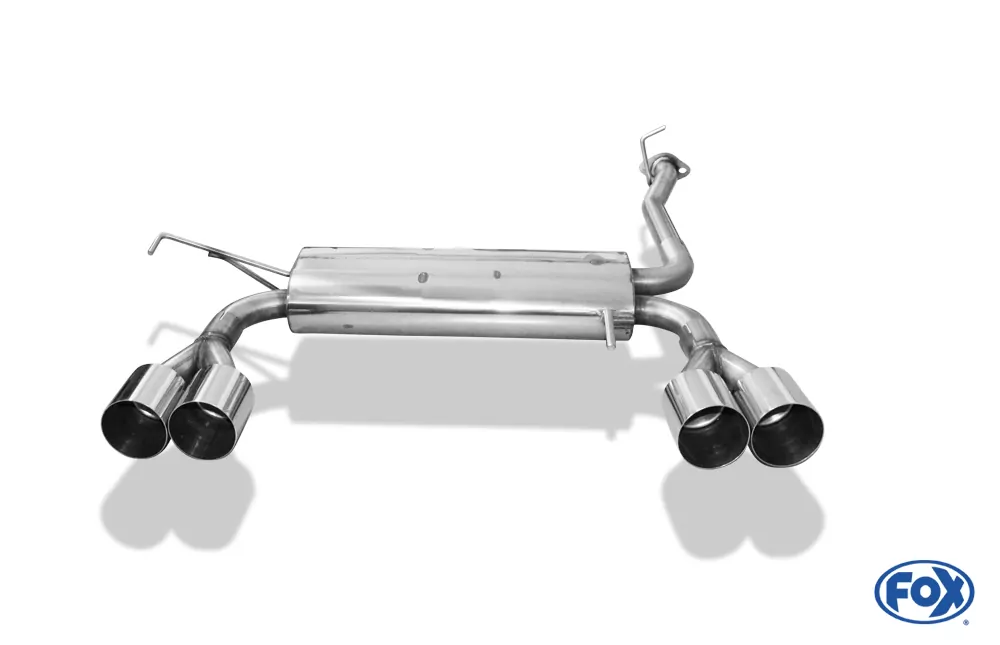 Honda Prelude V BB9  Endschalldämpfer quer Ausgang rechts/links - 2x90 Typ 10 rechts/links