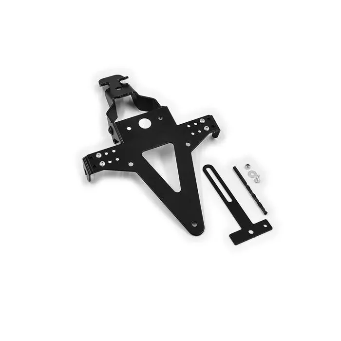 Kennzeichenhalter | HONDA CBR1000 RR/SP/2 | 17-18 verstellbar | schwarz | inkl. Reflektorhalter