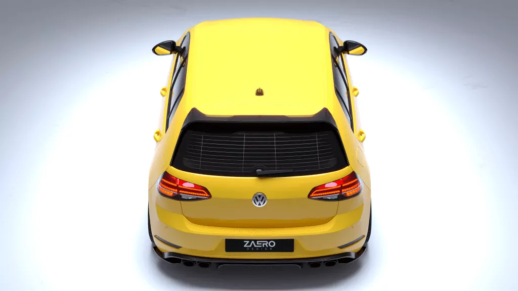 EVO-1 Diffusor für VW Golf 7 R (Facelift)