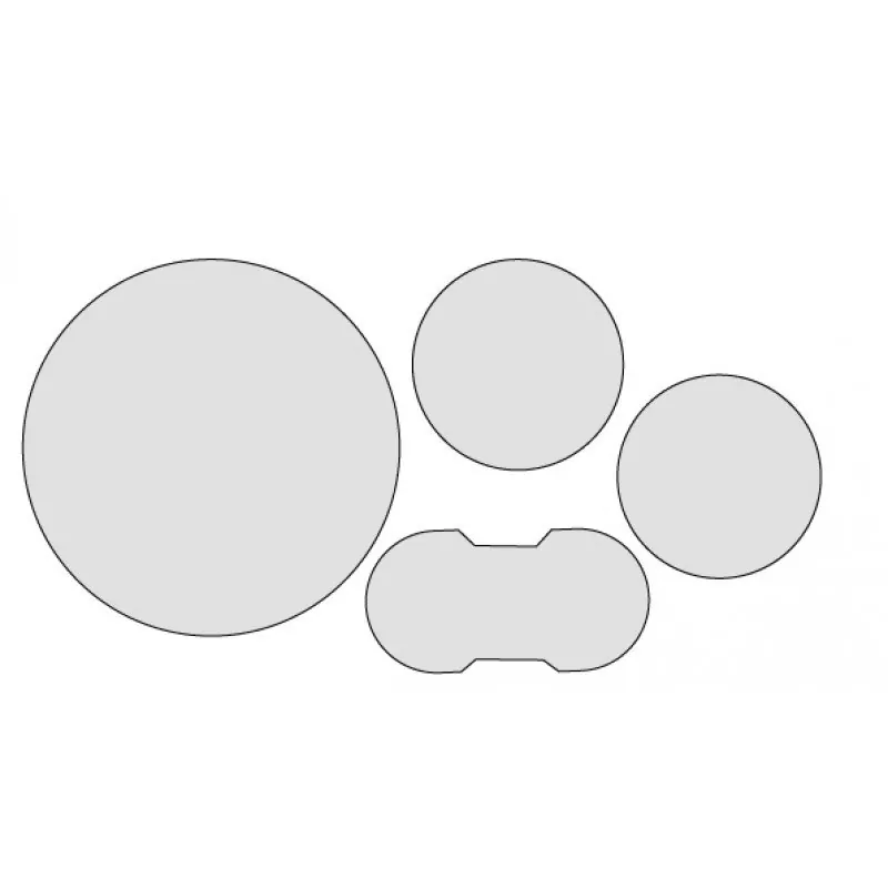 Eazi-Grip Dashboard Displayschutzfolie Royal Enfield Himalayan 411 2017-2023