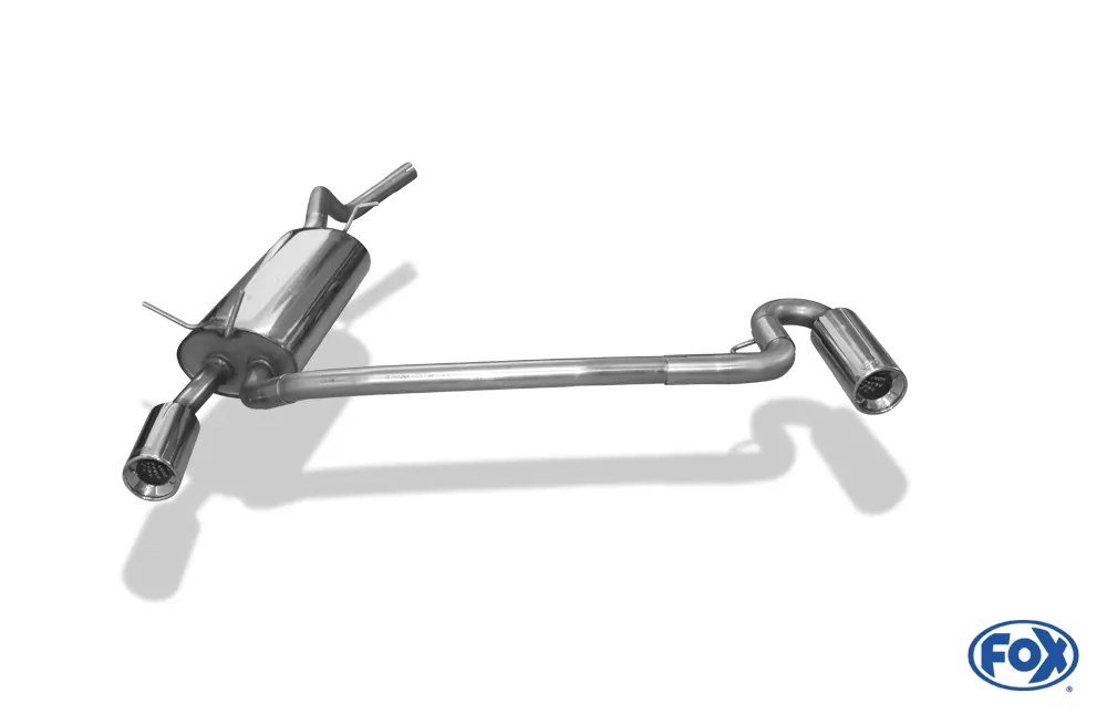 Renault Megane I - Typ BA/ EA/ JA  Endschalldämpfer Ausgang rechts/links  - 1x90 typ 13 rechts/links