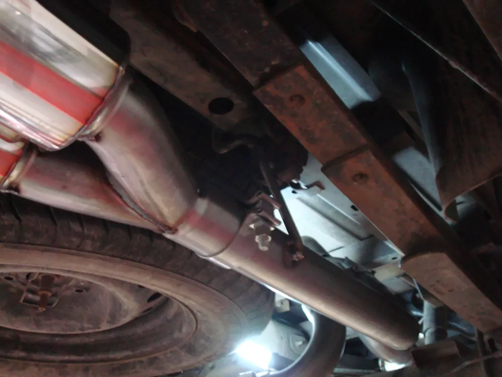 Dodge RAM 1500  Halbanlage ab Kat - 2x100 Typ 13 rechts/links