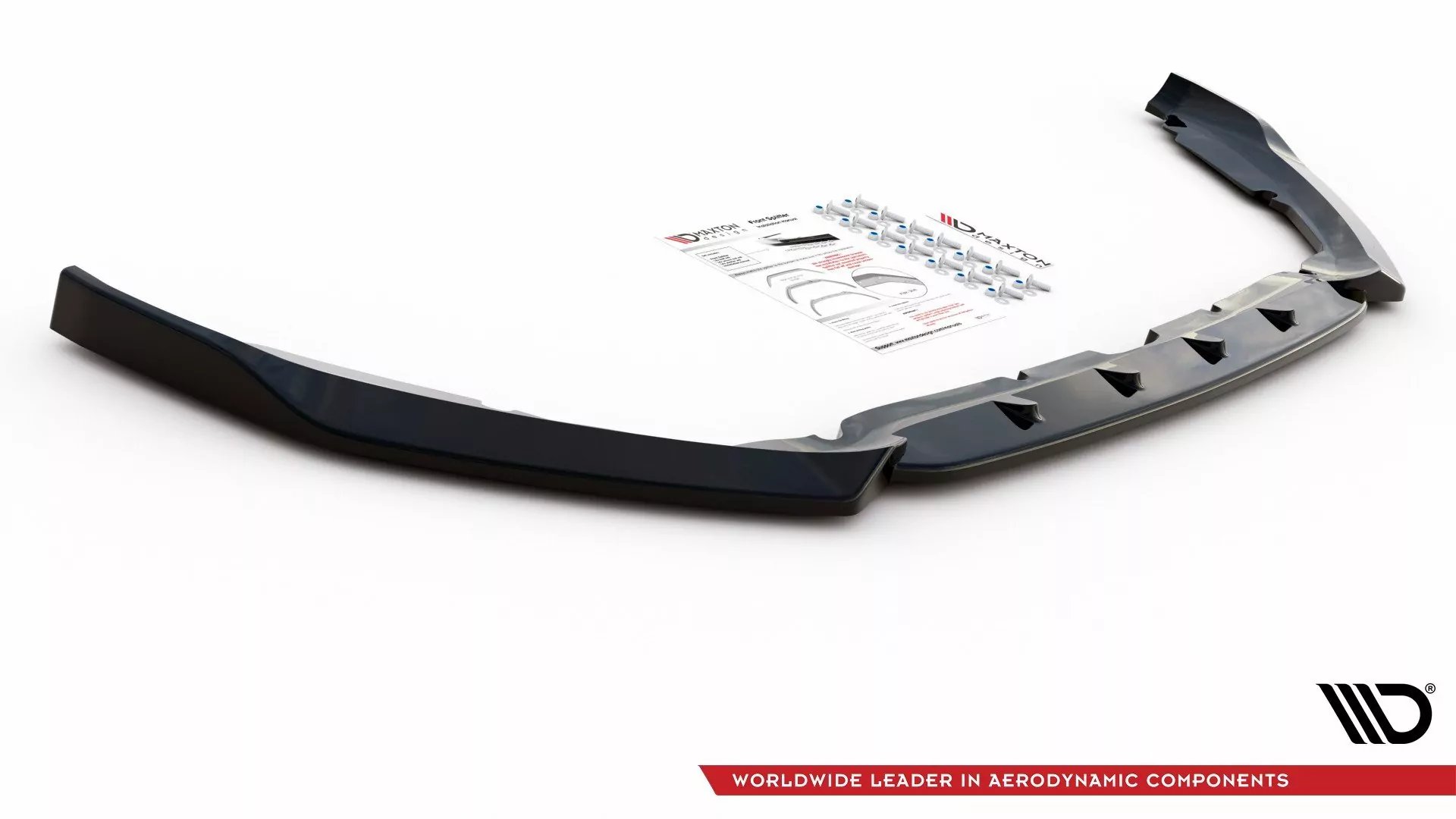 Front Ansatz Passend Für Ford Mondeo Mk5 Facelift  Schwarz Hochglanz