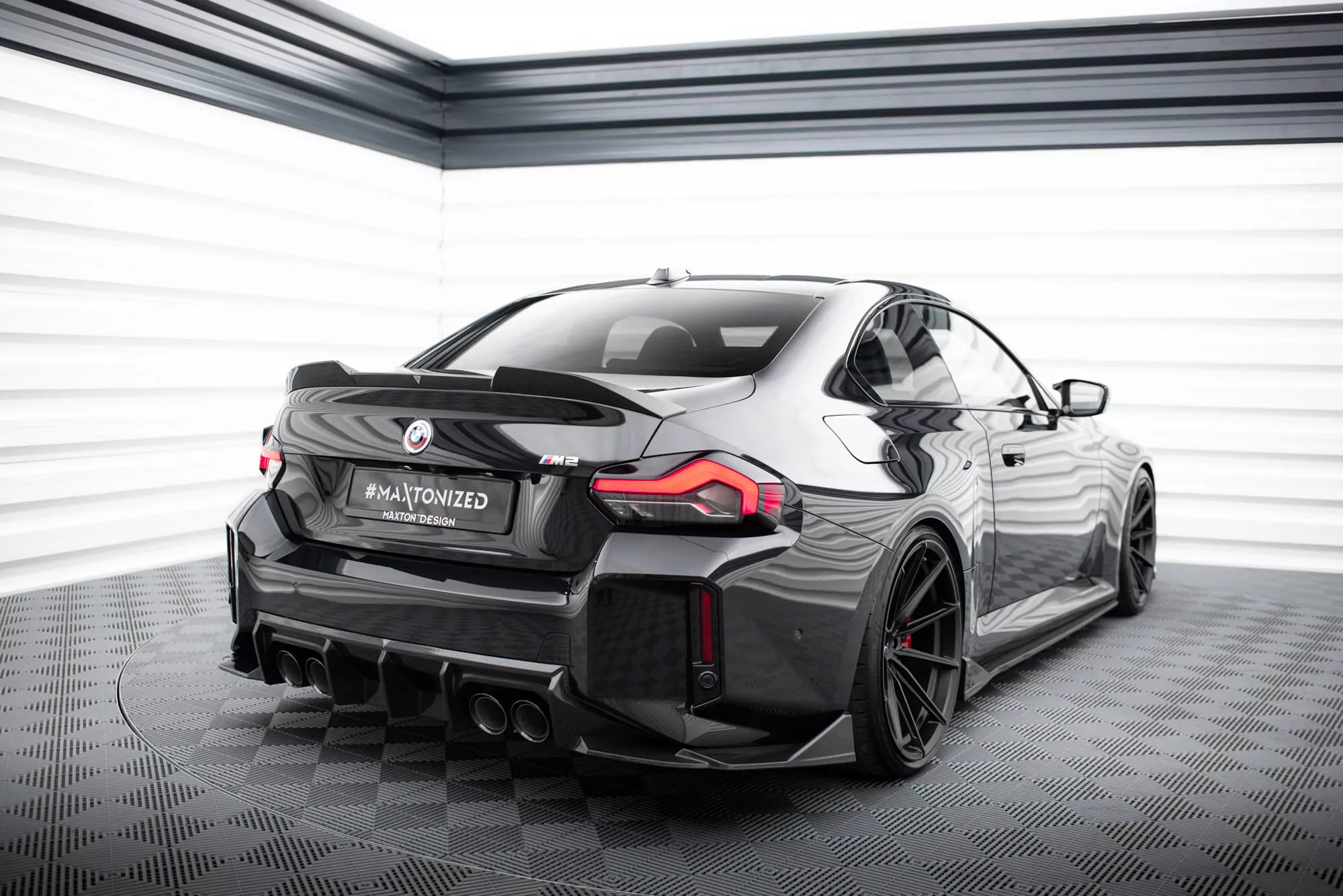 Prepreg Carbon Fiber Heck Ansatz Flaps Diffusor Für BMW M2 G87