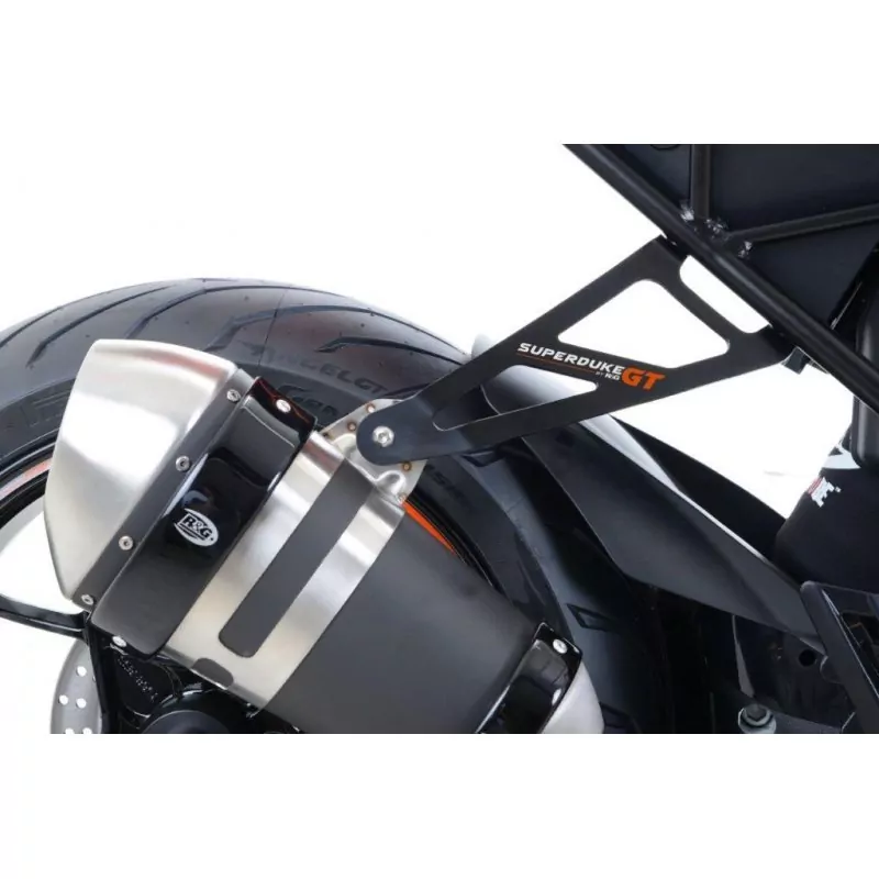 R&G Racing Auspuffhalter BLACK KTM Super Duke 1290 GT 2016-