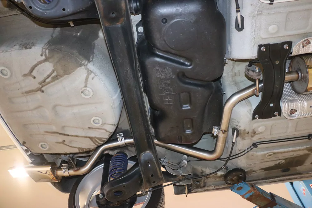 Seat Mii/ Skoda Citigo/ VW UP  Endrohrsystem links passend auf originalen oder FOX-Endschalldämpfer - 145x60 Typ 59 links