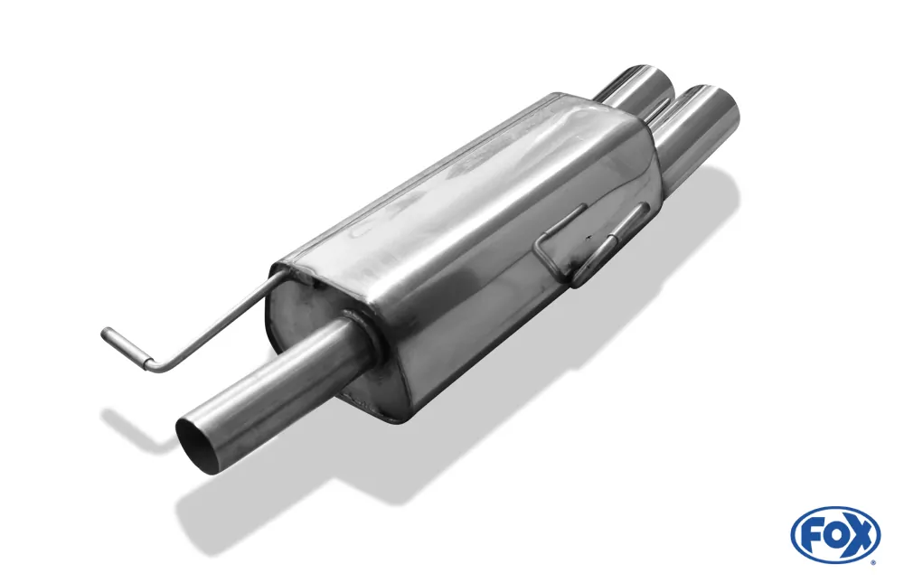 Peugeot RCZ  Endschalldämpfer einseitig - 2x106x71 Typ 32