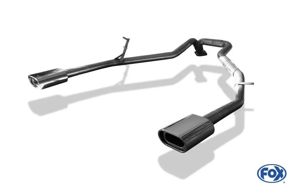 Kia Carnival II  Endrohrgeweih rechts/links - 135x80 Typ 53 rechts/links