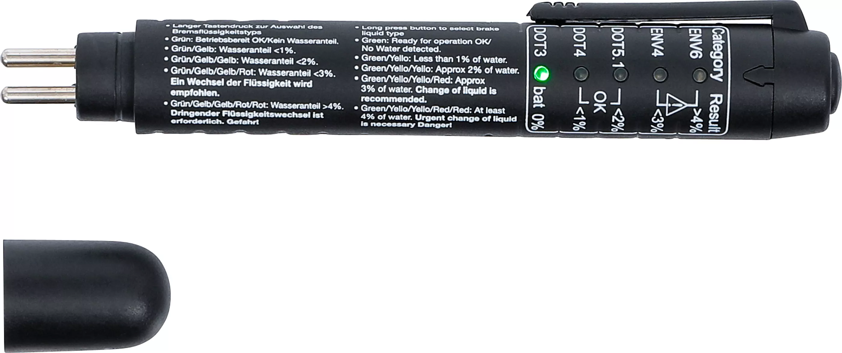 Bremsflüssigkeitstester | für DOT und ENV
