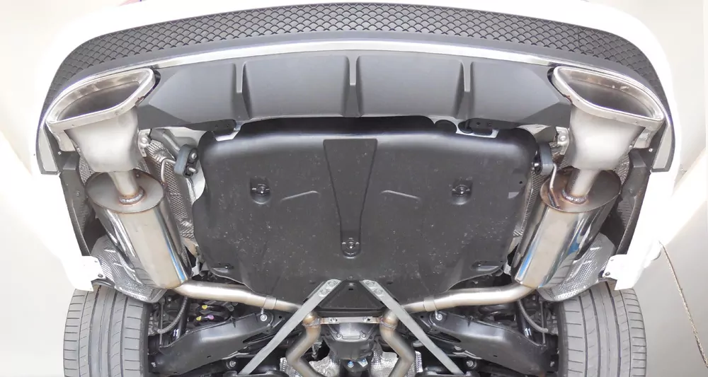 Mercedes E-Klasse A207 4/6-Zylinder Facelift  Endschalldämpfer rechts/links - mit Endrohrtulpe