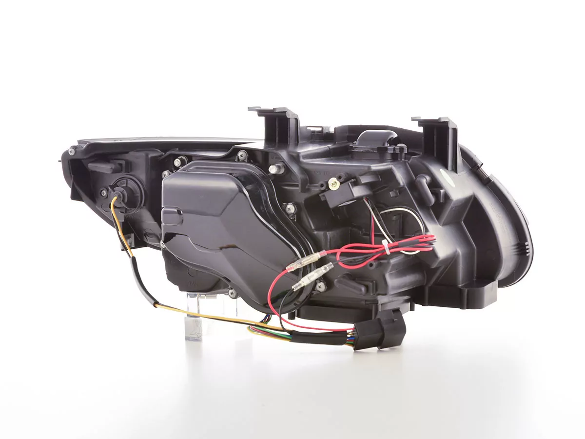 Scheinwerfer Set Xenon Daylight LED Tagfahrlicht BMW 3er E92/E93 Bj. 06-10 schwarz