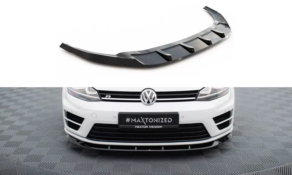 Front Ansatz V.6 passend für VW Golf R / R-Line Mk7 | tuning-parts24