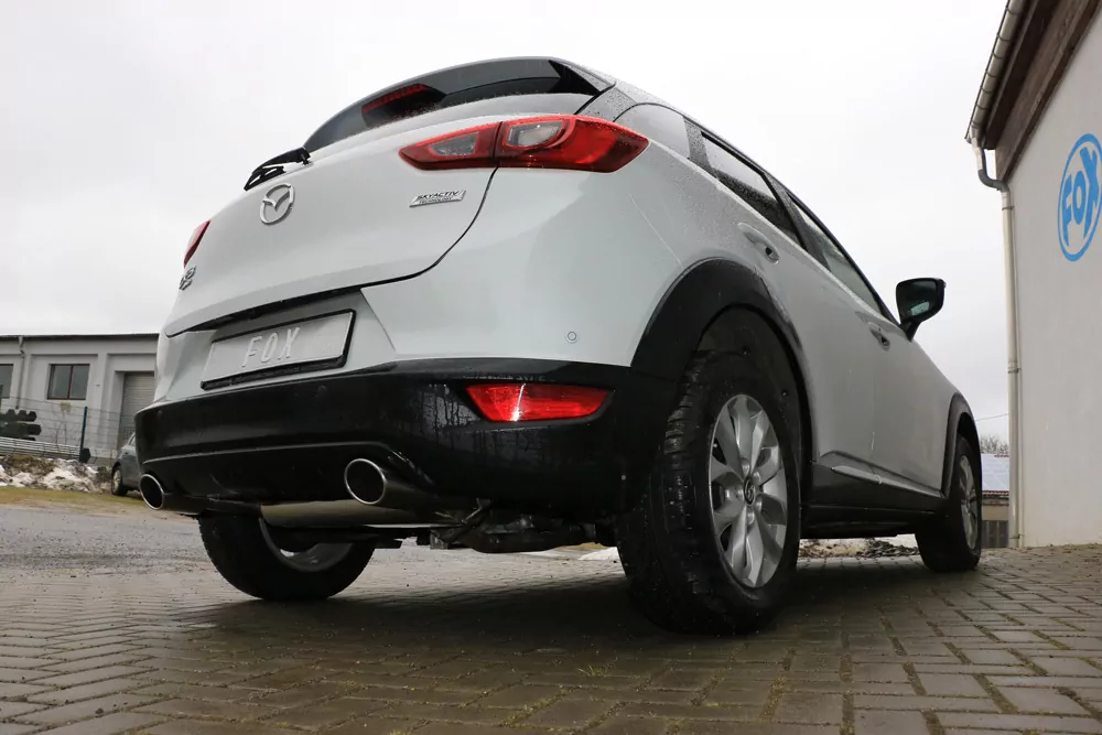 Mazda CX3 Benzin - DK AWD  Endschalldämpfer quer rechts/links - 115x85 Typ 32 rechts/links