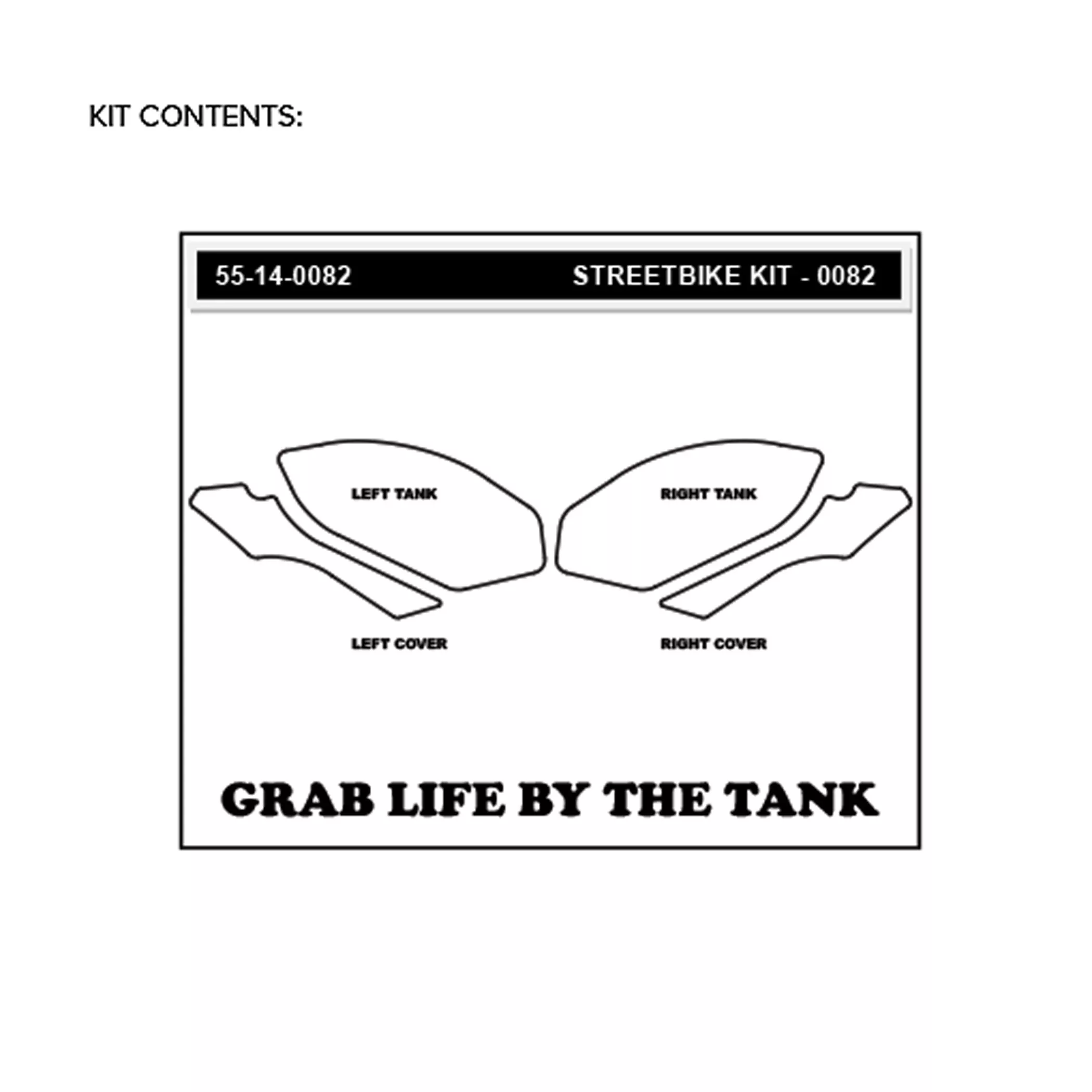 Stompgrip Traction Pad Icon für BMW HP4 13-15 Hybrid